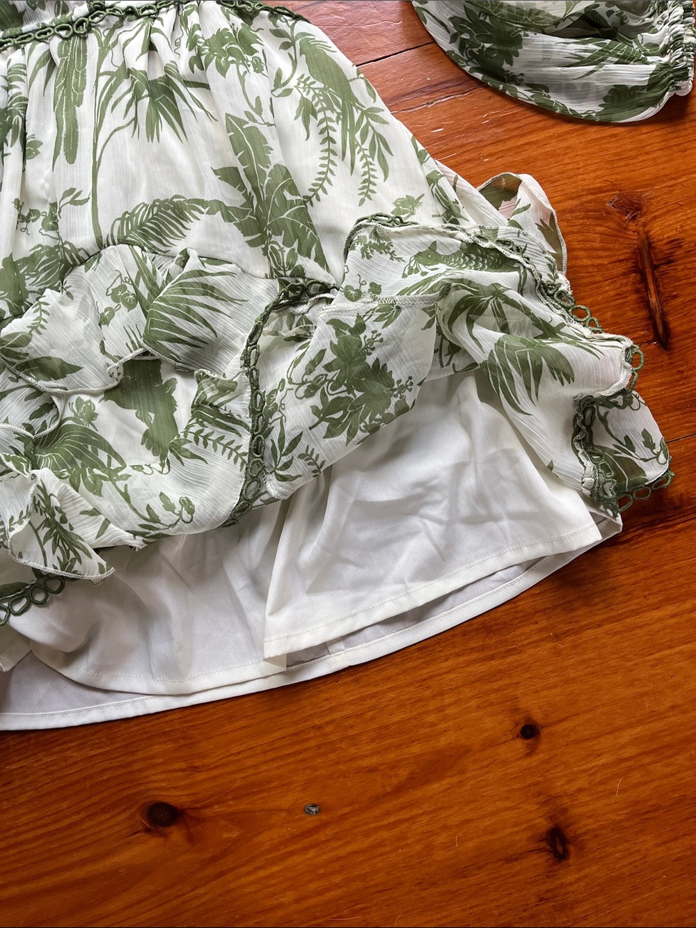 ASOS Ruffle Mini Dress - Picture 8 of 9